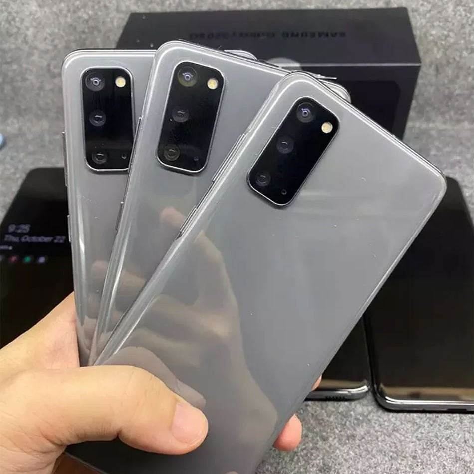 Android S20+ 128GB cellphone smartphone wholesale 2SIM S7 S8 S9+ S10 S20FE S21 plus Telefonos mobile phones